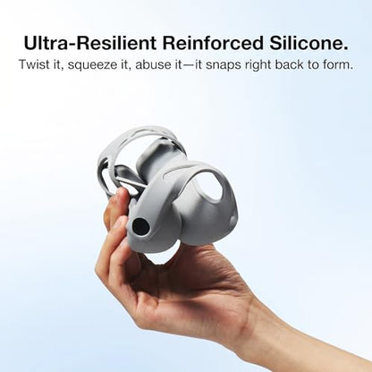 DJI RC2 Silicone Case, Anti-Slip Protective Cover for Mini 4 Pro/Air 3S/RC 2 Controller, Shockproof Skin (Grey)