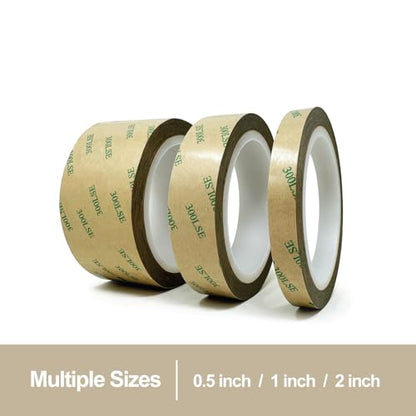 Gizmo Dorks 9495LE Double Sided Tape Roll - Clear 300LSE - 2 in x 36 ft - size: 2 inch x 36 feet