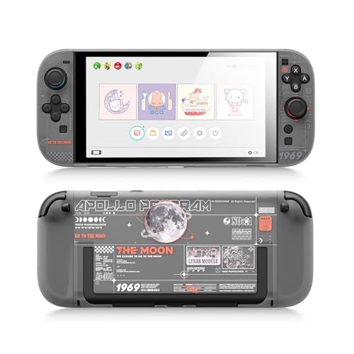 GeekShare Protective Shell Compatible with Switch 2 - color: The Moon-Black