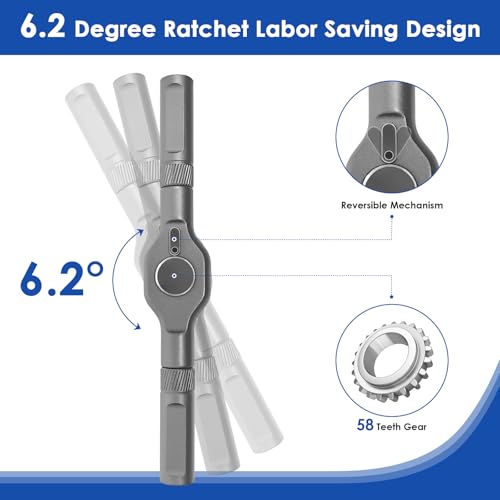 24 in 1 Magnetic Ratchet Screwdriver Set, Multi Precision Repair Tool Kits