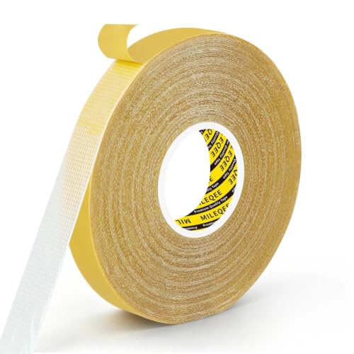 High Tack Double Sided Tape Heavy Duty Grid Mesh Magic,2Pack x 0.79" x 33FT - size: 2 Pack, Each 0.79" x 33FT