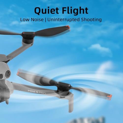Landing Gear/8Pcs Propeller/Propeller Guard for DJI Mini 5 Pro Accessories