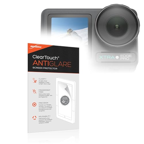 BoxWave Screen Protector Compatible with Xtra Edge Pro - ClearTouch Anti-Glare (2-Pack), Anti-Fingerprint Matte Film Skin