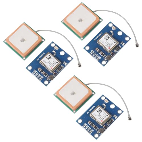 3pcs GY-NEO6MV2 NEO-6M GPS Module NEO6MV2 with Flight Control EEPROM MWC APM2.5 Large Antenna for for Arduino EEPROM APM 2.5