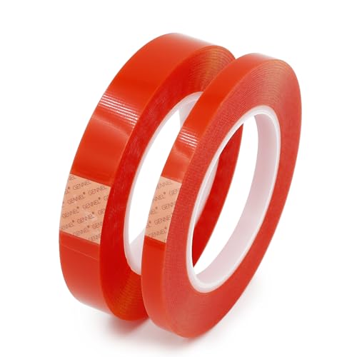 2pcs 10mm 20mm Clear Double Sided Strong Adhesive Tape Screen Repair - size: 2pcs (10mm+20mm)