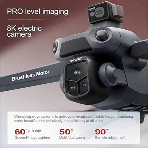 GPS Drone with 4K Camera for Adults, Obstacle Avoidance, Under 249g