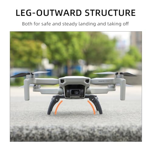 Landing Gear for DJI Mini 4K Accessories (Gray) - color: Gray