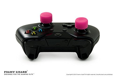 Foamy Lizard AceShot Raised Thumb Grips for Xbox One & Steamdeck, Pink - color: Pink