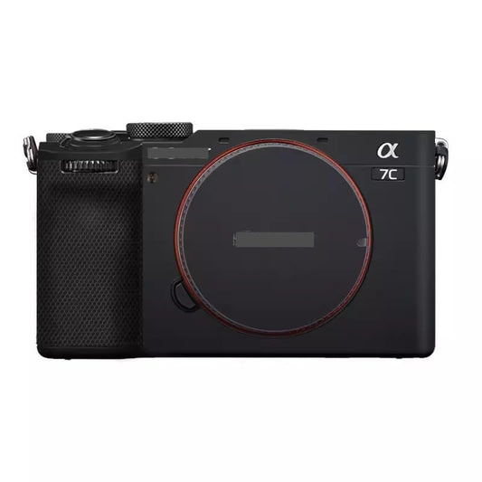 Camera Skin Wrap A7C2 Anti-Scratch Sticker Coat Vinly Protective Film Body Protector Decals Cover for Sony A7CR A7C II (Matte Black) - color: Matte Black
