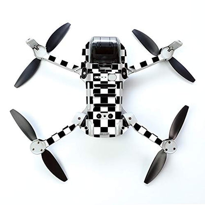 MightySkins Skin for DJI Mavic Mini Portable Drone Quadcopter - Check | Protective, Durable, and Unique Vinyl Decal wrap cover | Easy To Apply, Remove, and Change Styles | Made in the USA (DJMAVMIN-Check) - color: Check