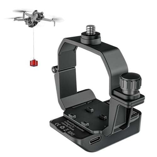 Mini 4 Pro Airdrop System, Quick Release Payload Delivery Transport Device Wedding Drone Fishing Bait Search & Rescue for DJI Mini 4 Pro Drone Accessories