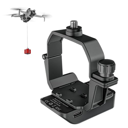 Mini 4 Pro Airdrop System, Quick Release Payload Delivery Transport Device Wedding Drone Fishing Bait Search & Rescue for DJI Mini 4 Pro Drone Accessories