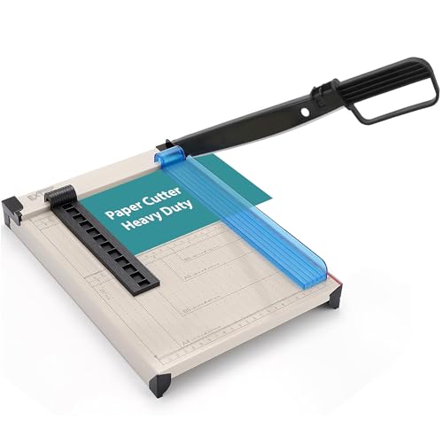 EXTRIC Paper Cutter Heavy Duty 12” Guillotine Papers Trimmer Safety Guard