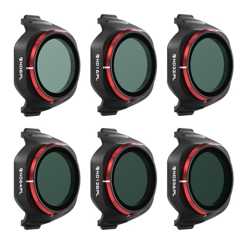 Freewell Bright Day 6-Pack ND/PL Filters for DJI Mini 5 Pro - style: Bright Day 6 Pack