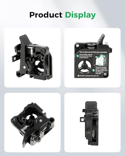 Creality Official K2 Plus Extruder Front Cover, Support 1.75mm Filament, Extruder Part Replacement for 3D Printer K2 Plus Combo, K2 Pro, K2 - style: For K2/K2Pro/K2Plus - Front Cover
