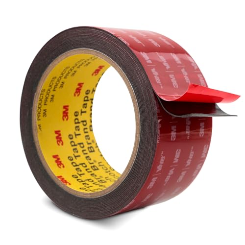 3M Double Sided Tape Heavy Duty 2" x 15.4 Ft, Mounting Tape - color: Black, size: 2" x 15.4Ft