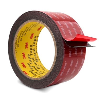 3M Double Sided Tape Heavy Duty 2" x 15.4 Ft, Mounting Tape - color: Black, size: 2" x 15.4Ft
