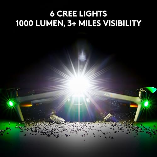NovaStrobe FAA Compliant Drone Strobe w/ 6 Cree 1000LM LEDs & 4 Colors