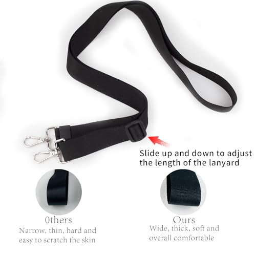 Portable Lanyard Neck Strap for DJI Mini3/mini3 Pro/mini4 Pro/air 2s/air3/Flip - color: Black