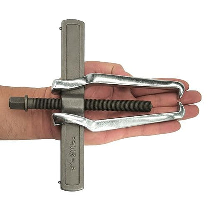2 Jaw Puller, 2 Claw Gears Puller for Removal of Pulley Flywheel Bearing,Small Gear Puller (8inches) - size: 8inches