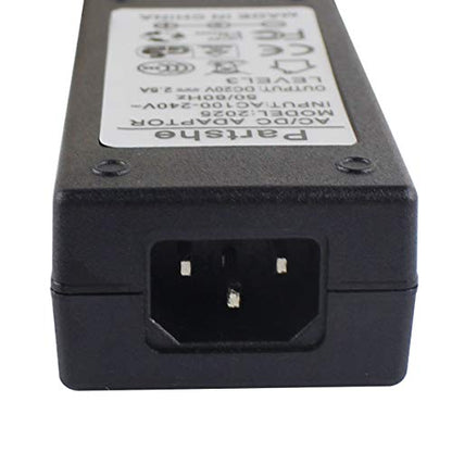 PARTSHE AC Adapter Charger Power Supply for Zebra Eltron TLP2844 TLP LP 2844 2824 GC420 GC420T GC420d Label Printer
