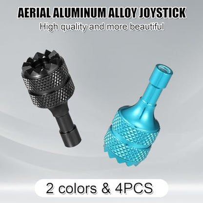4pcs Mini Joystick Replacement Compatible with DJI Mini 3 Pro - color: Light Blue,blue