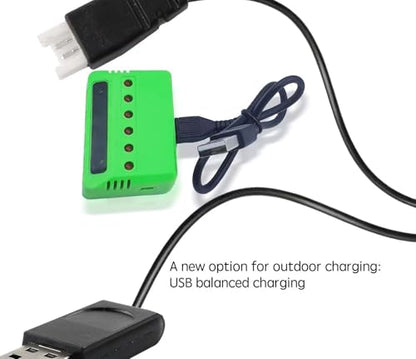 3.7V USB Lithium Battery Charging Charger Cable/Data Cable XH2.54 Plug for RC Quadcopter Parts