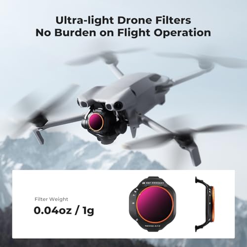 K&F CONCEPT Variable ND Filter Compatible with DJI Mini 5 Pro - style: ND32-512