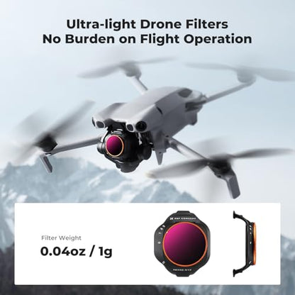 K&F CONCEPT Variable ND Filter Compatible with DJI Mini 5 Pro - style: ND32-512