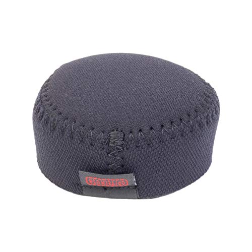 OP/Tech USA Hood Hat – Universal Lens Cap for DSLR & Digital Cameras | Neoprene Camera Lens Hood, Soft Cap for Camera Lens & Protection - PK Micro for Pancake Lens (Black) - Made in USA - color: Black, size: 0-8