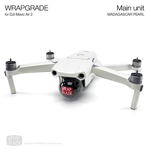 Wrapgrade Main Unit Skin Compatible with DJI Mavic Air 2 (Madagascar Pearl) - color: MADAGASCAR PEARL