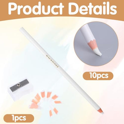 Ptwola 10 Pack Drawing Eraser Pen for Artists Perfection Detail Erasers Pen