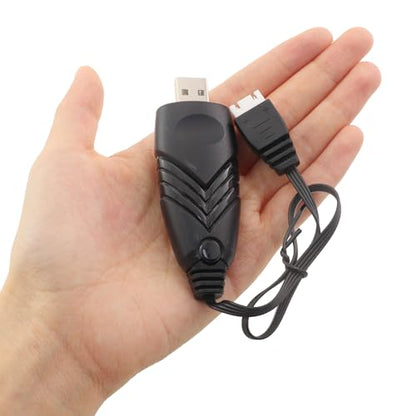 3S Lithium Battery Cable for RC Car Boat Drone Airsoft 3 Cells Lithium Polymer Battery 11.1V USB Black