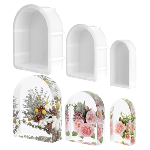 KISREL Large Resin Molds, Arch Silicone Mold for Epoxy Resin, Large Mold - size: Large Arch