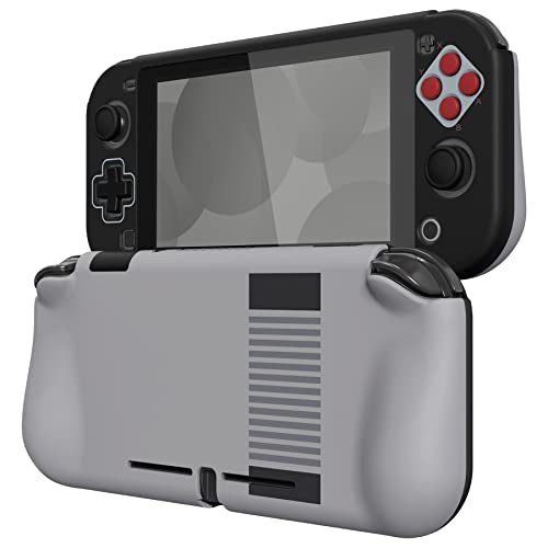 PlayVital ZealProtect Protective Case for Nintendo Switch Lite, Hard Shell Ergonomic Grip Cover for Nintendo Switch Lite w/Screen Protector & Thumb Grip Caps & Button Caps - Classics NES Style - color: Classics NES Style