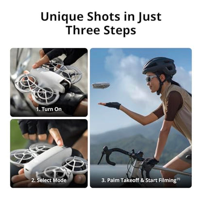 DJI Neo Three-Battery Combo, Mini Drone With 4K UHD Camera for Adults - style: DJI Neo Three-Battery Combo (Controller-Free)