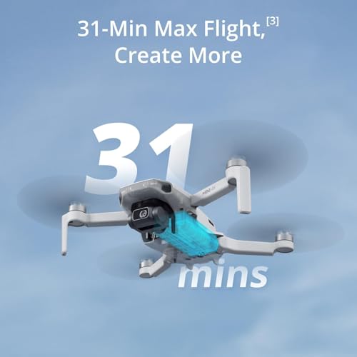 DJI Mini 4K Storage Bundle, Drone with 4K UHD Camera for Adults, Under 249 g, 3-Axis Gimbal Stabilization, Drone Case, Propellers Compatible, Propeller Guard, landing pad