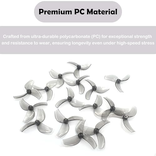 Gemfan 1611 3-Blade propellers 1.5mm for RC FPV Freestyle Tinywhoop Drone