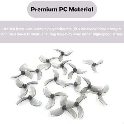 Gemfan 1611 3-Blade propellers 1.5mm for RC FPV Freestyle Tinywhoop Drone