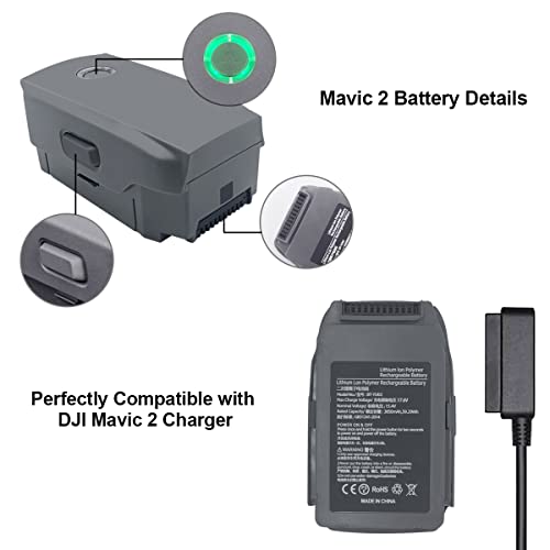 KUWATA Intelligent Flight Battery for DJI Mavic 2 Pro, Mavic 2 Zoom, Mavic 2 Enterprise Advanced, 3850mAh, Camera Drone Extended Battery