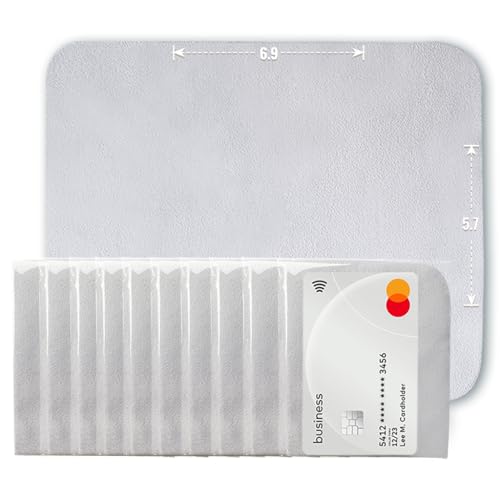 10 Pack Microfiber Chamois Cleaning Cloths, Safety &Scratch-Free Lens Cleaning, Premium Lint-Free Lens Cloth for Glasses, Phone Screen, Camera Lens, Car Screen&Mirror, VR/AR Headset, Reusable,Bleached - color: Bleached