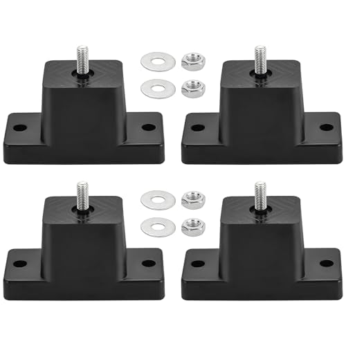 MAOPINER 4 Pack Rubber Vibration Isolator Mounts for Mini Split AC