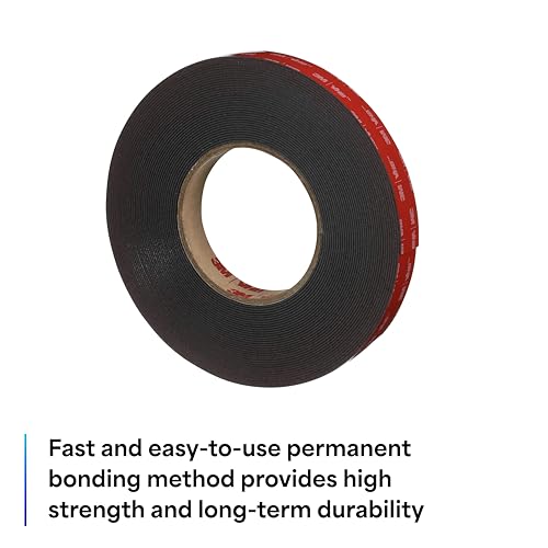 3M VHB Tape 5952, 0.125 in width x 5 yd length, 1 roll