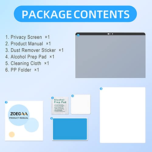 Magnetic Privacy Screen for Macbook Pro 15 inch (2016-2019, A1707, A1990) - size: MacBook Pro 15 inch（2016-2019）