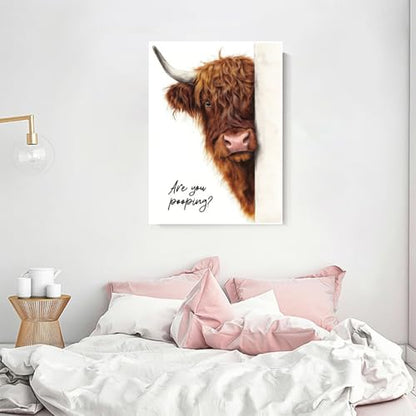 Highland Cow Diamond Art Kits for Adults Diamond Painting Kit for Beginner - color: DP03387