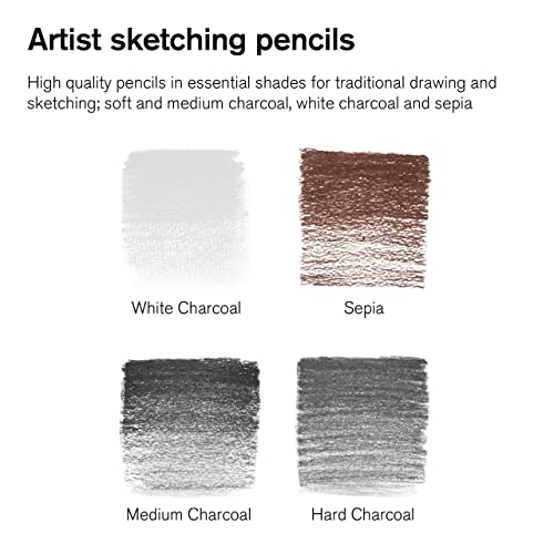 Winsor & Newton Studio Collection, Sketching Pencils, Set of 5 - style: 5 Sketching Pencils