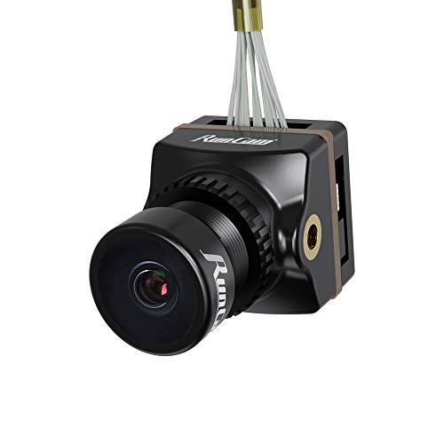 RunCam Split 4 V3 4K FPV Camera with FOV 140° Low Latency, DC 5-20V Nano HD Recording 16:9/4:3 NTSC/PAL Switchable Version for FPV Drone, Black