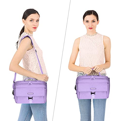 MOSISO Camera Shoulder Bag Camera Case Crossbody Sling Purse, Purple - color: Purple