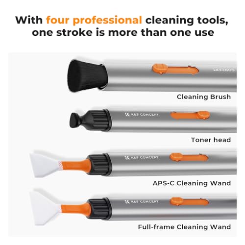 K&F CONCEPT Professional Lens Cleaning Pen for Bluetooth Earphones,Glasses