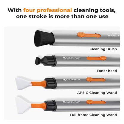K&F CONCEPT Professional Lens Cleaning Pen for Bluetooth Earphones,Glasses